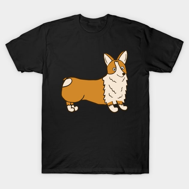 Corgi T-Shirt by krimons